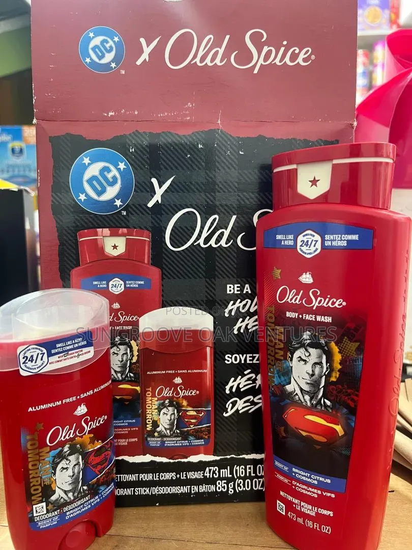 Old Spice Bodywash and Deostick