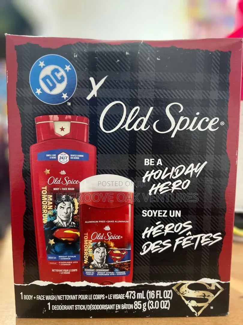 Old Spice Bodywash and Deostick