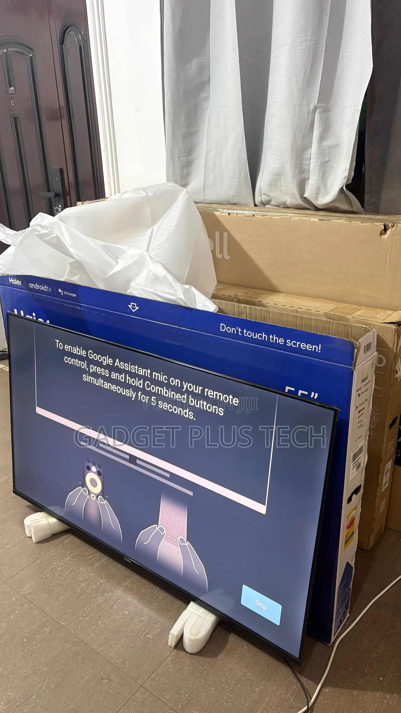2025 55” Haier Uhd Smart ( New in Box From Germany )