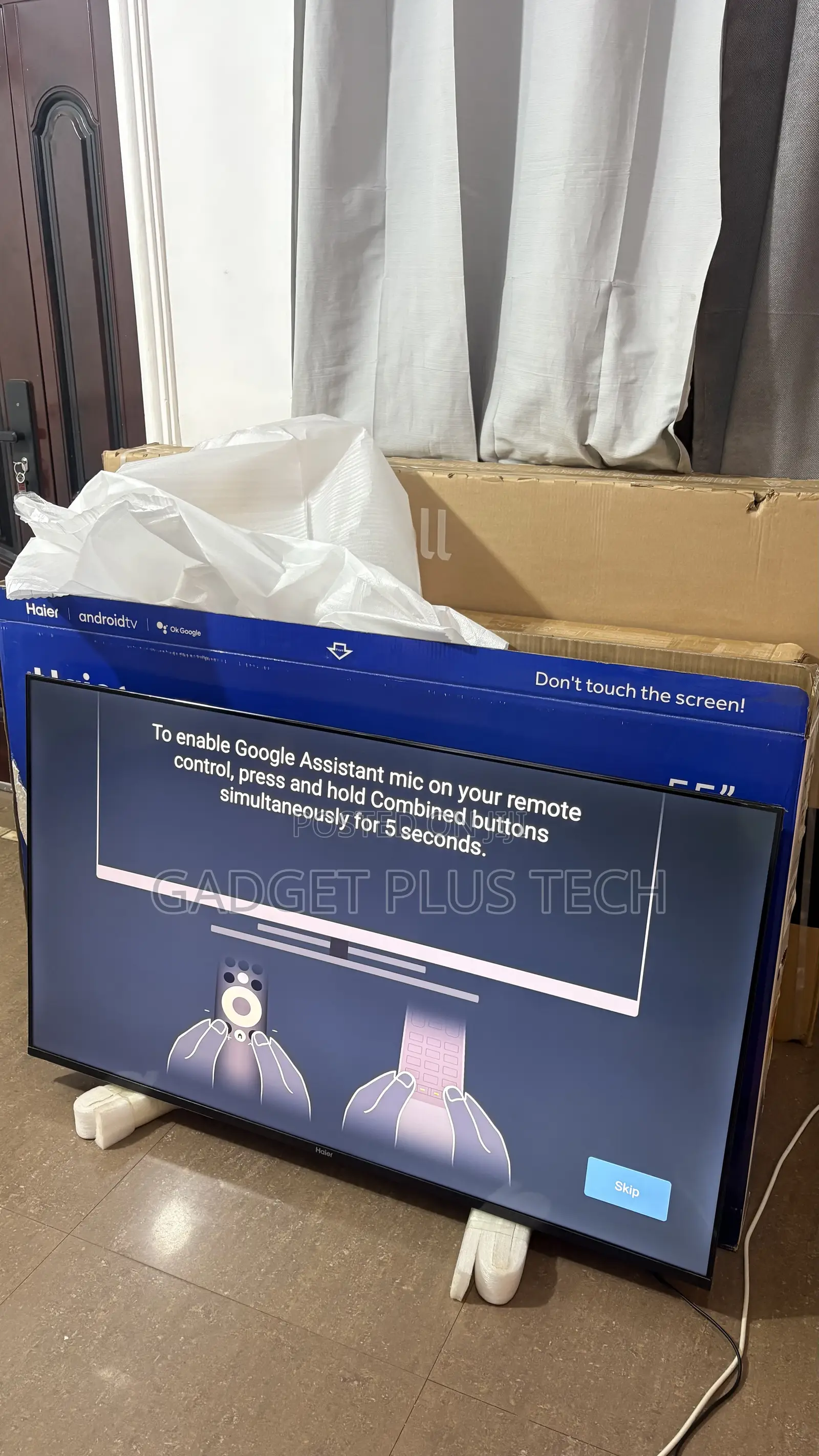 2025 55” Haier Uhd Smart ( New in Box From Germany )