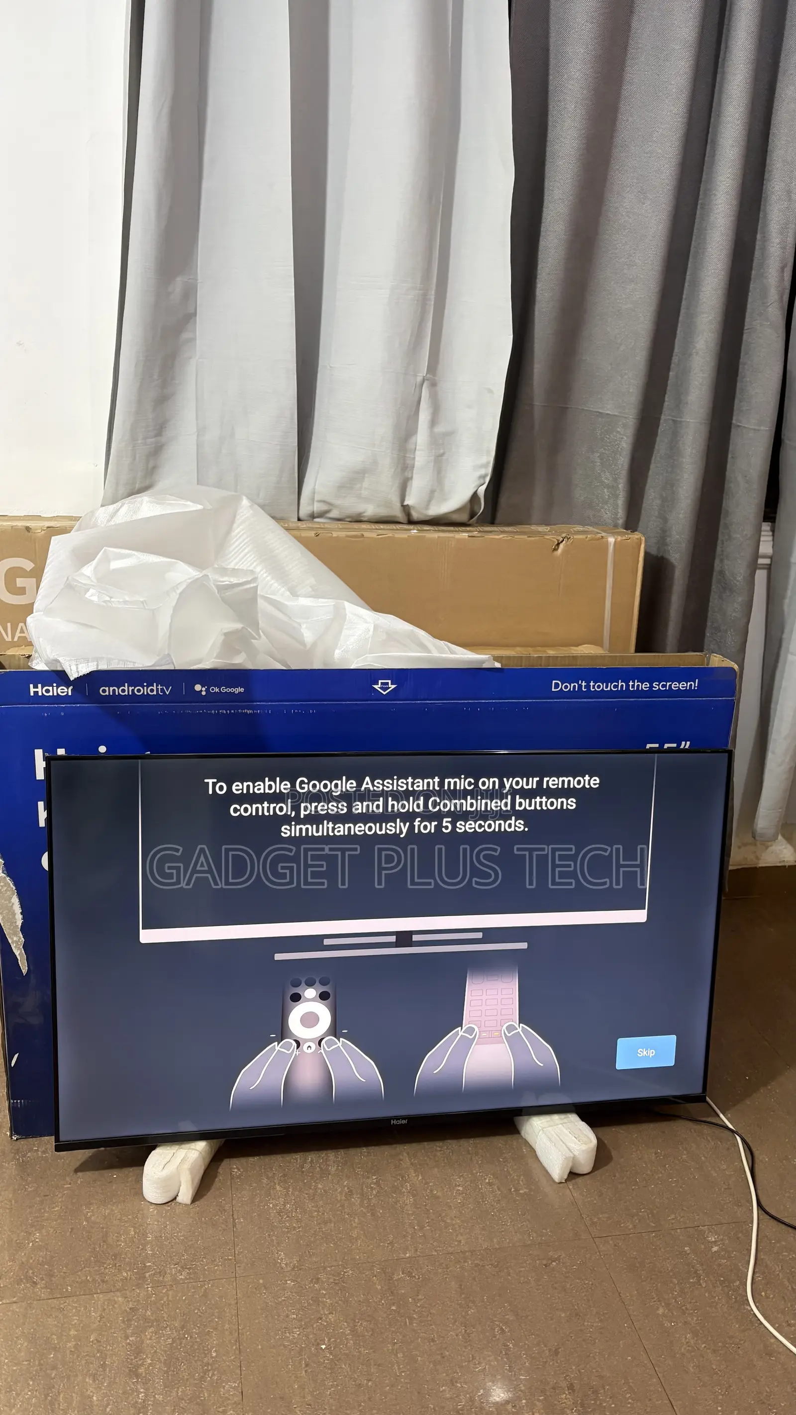 2025 55” Haier Uhd Smart ( New in Box From Germany )