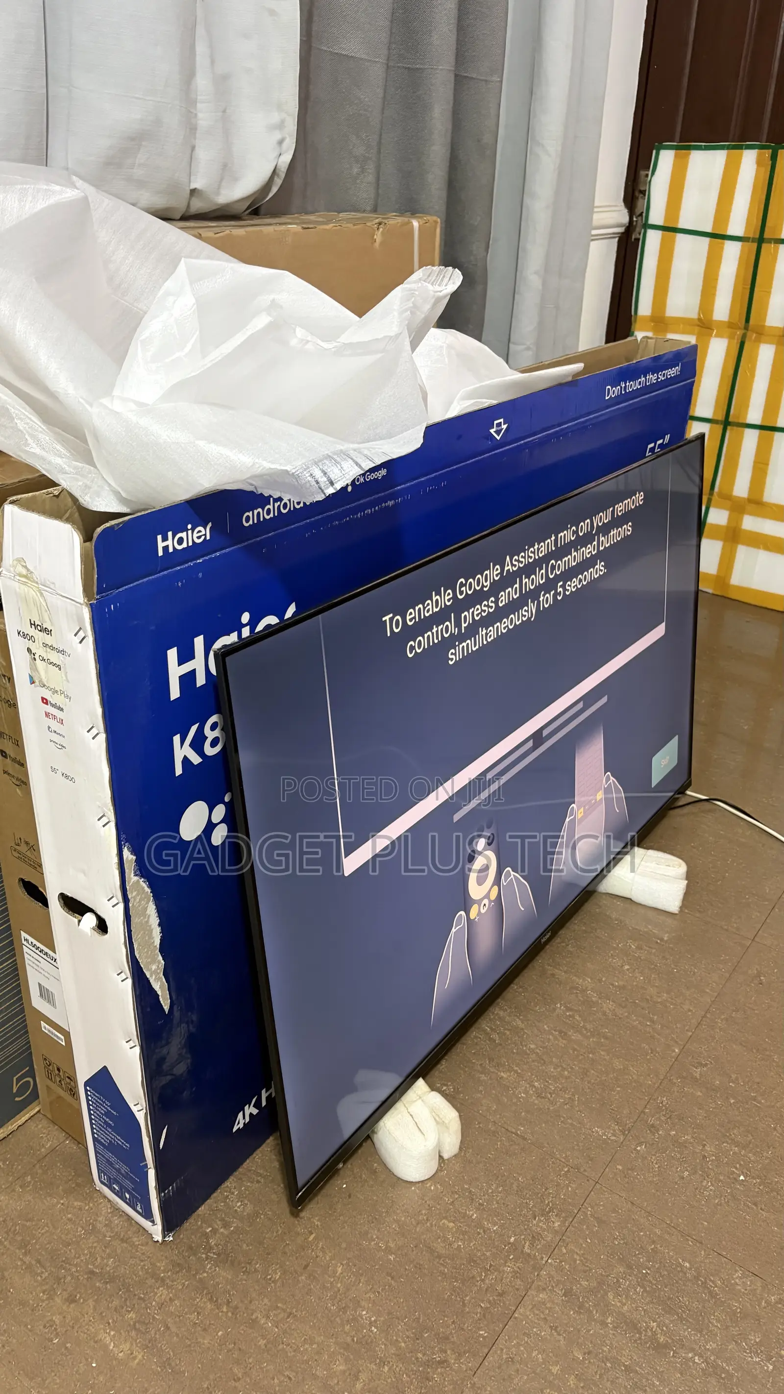 2025 55” Haier Uhd Smart ( New in Box From Germany )