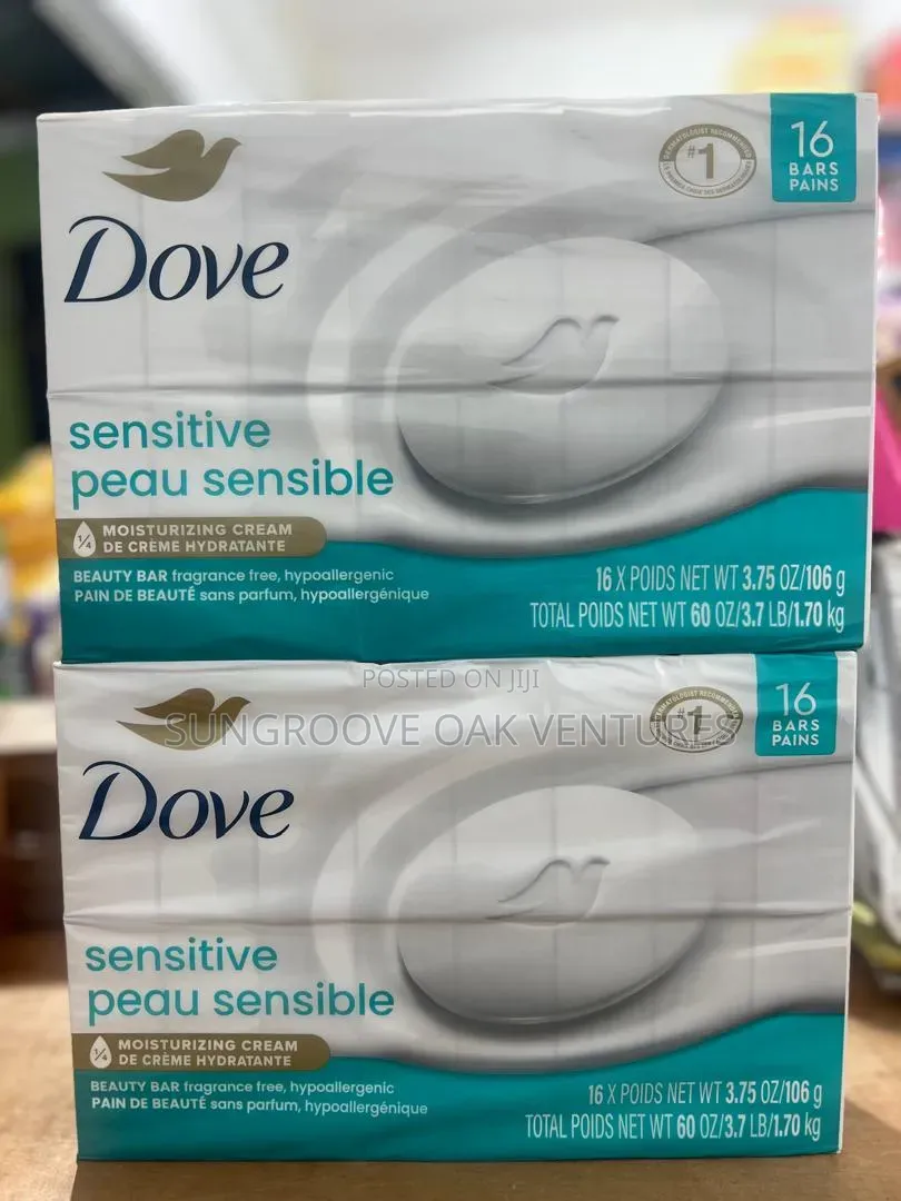 Dove Bar Soap Sensitive 16pcs