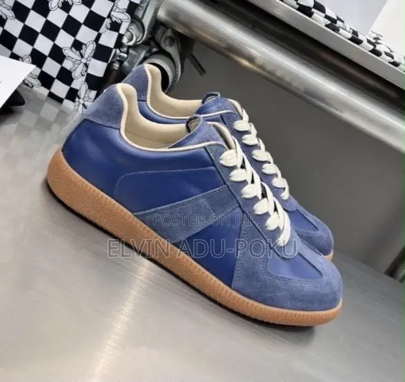 Maison Margiela Leather Trainers in Different Colours , Swipe >>