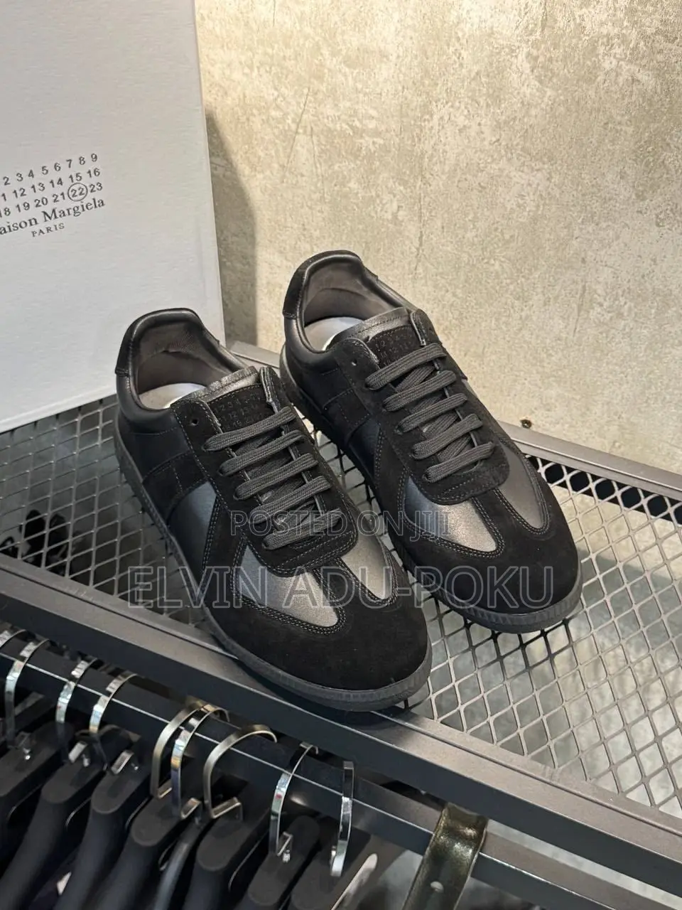 Maison Margiela Leather Trainers in Different Colours , Swipe >>