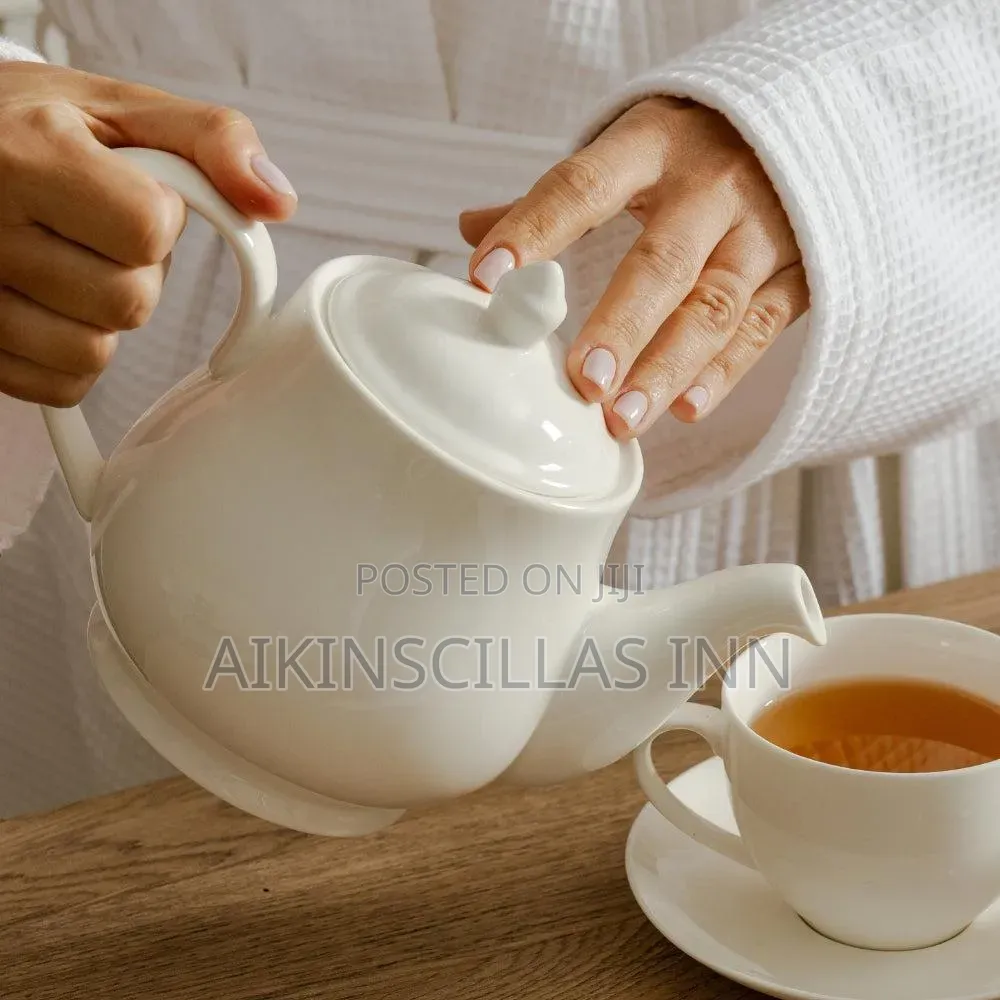 White Tea Pot