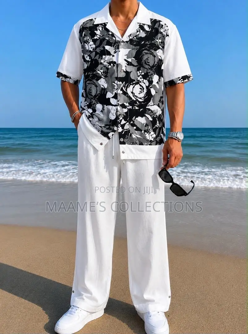 Luxury Men 2 - Pieces Top and Down Set