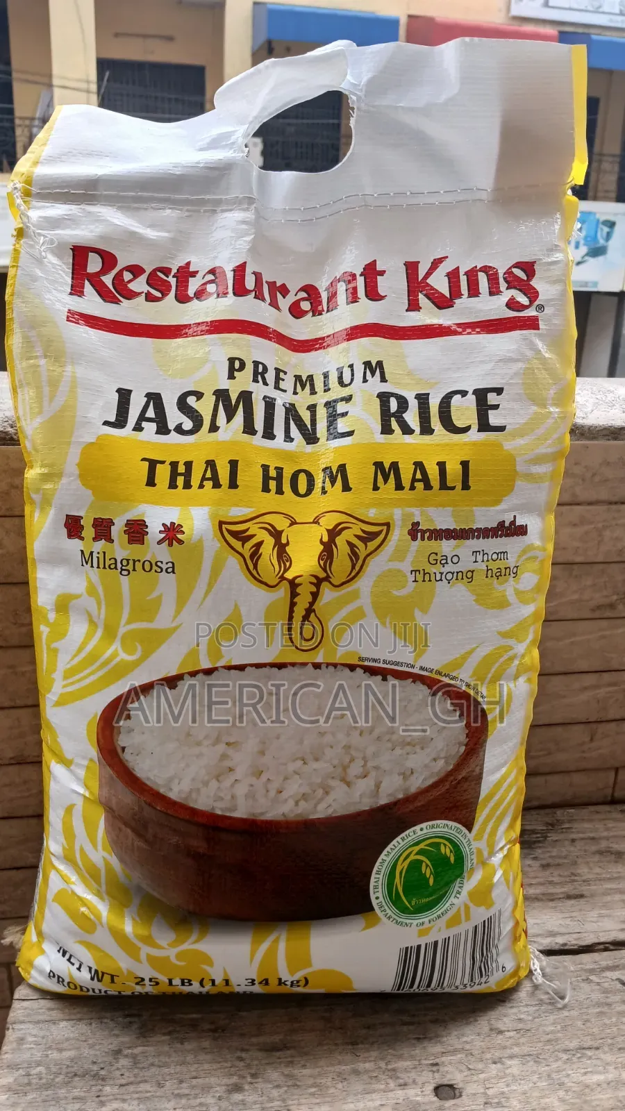 Jasmine Rice, 11.36kg