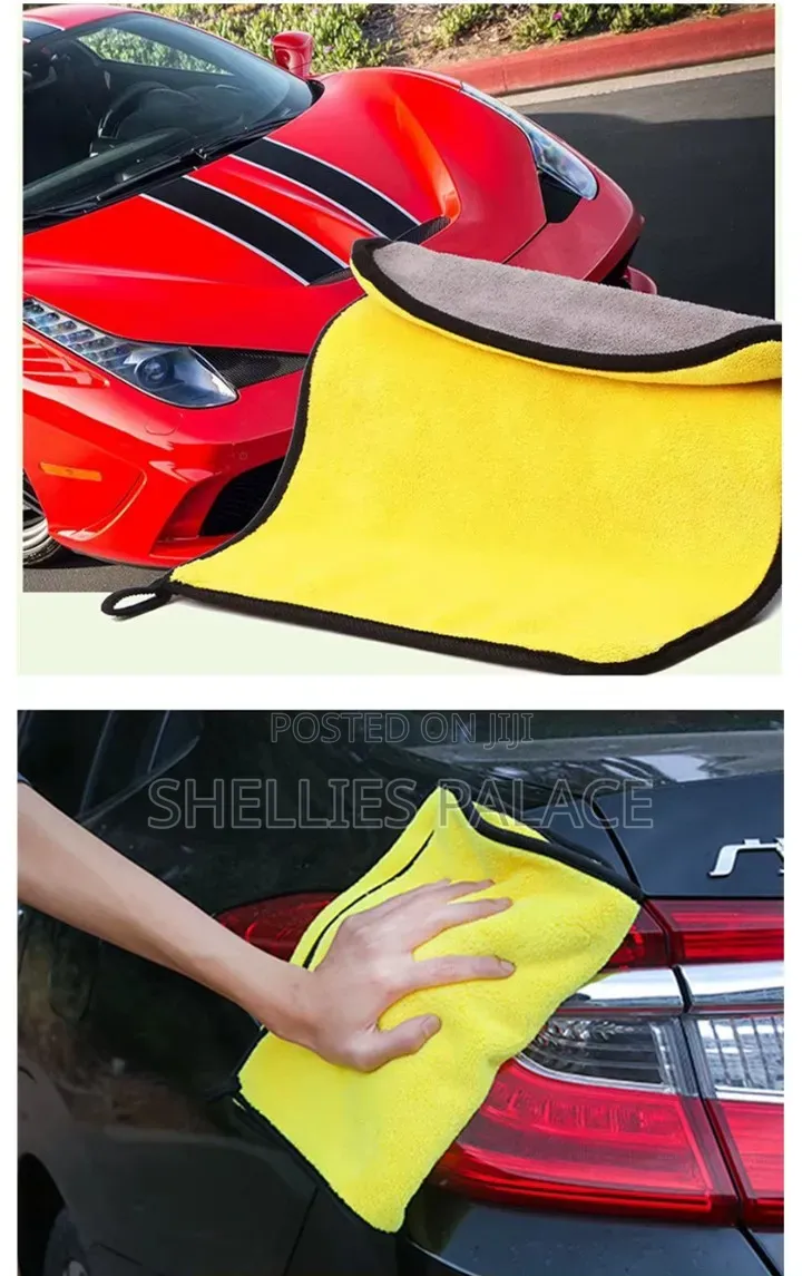 Easy Clean Car Care Polishing Wash Towel Plush