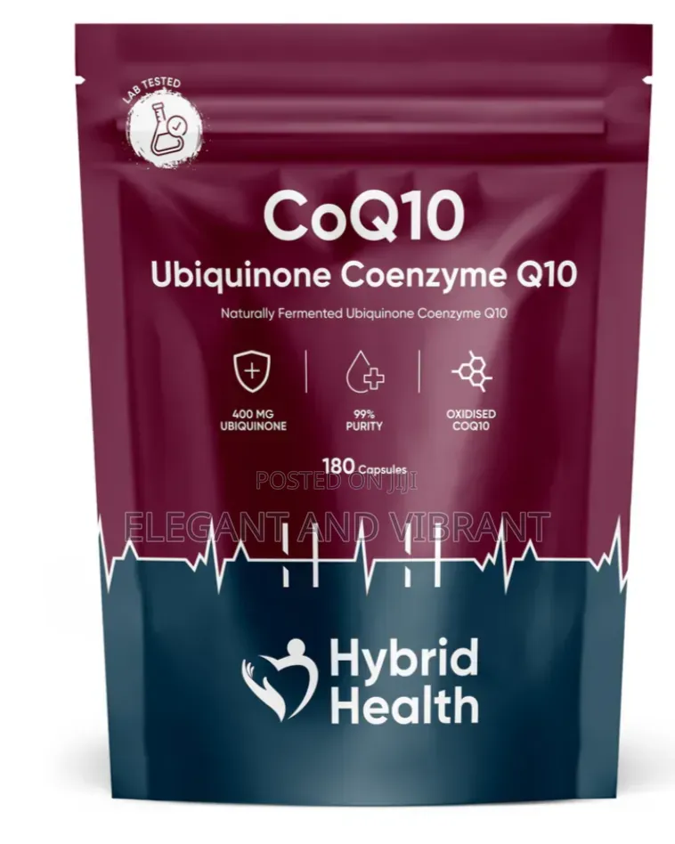 Co Q10 Ubiquinone Coenzyme 400mg, 180 Capsules