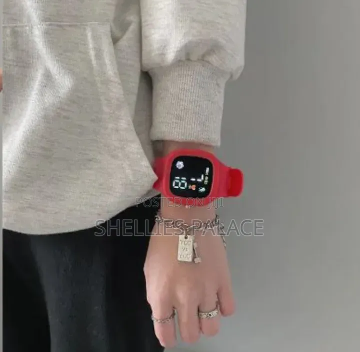 Digital Led Electronic Square Wrist Watch