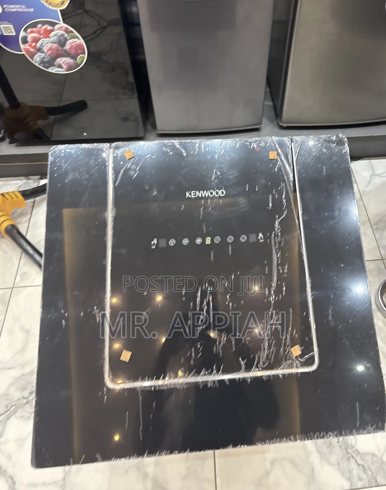Premium Kenwood 60cm Built in Rangehood(900t) Black 