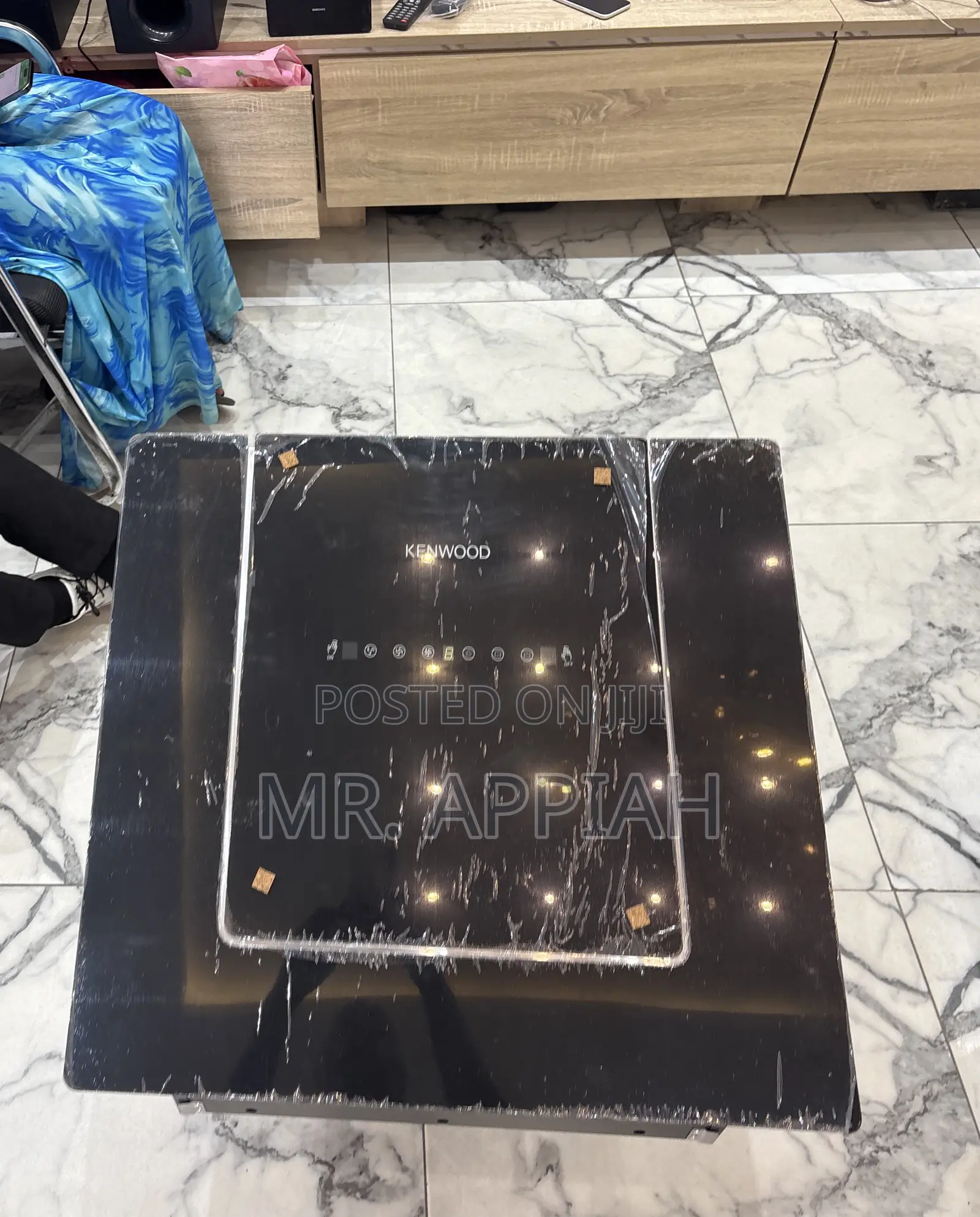 Premium Kenwood 60cm Built in Rangehood(900t) Black 