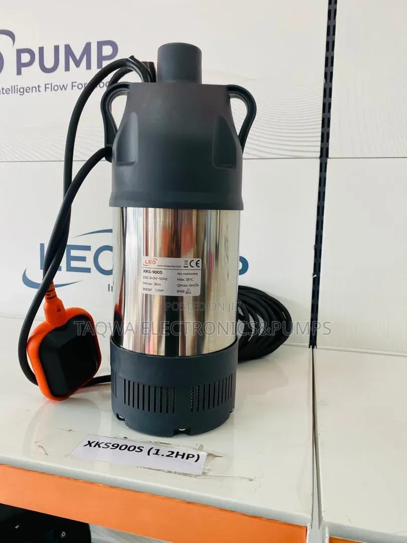 Leo 1.2hp - XKS-900s _Stainless Garden Submersible Pump
