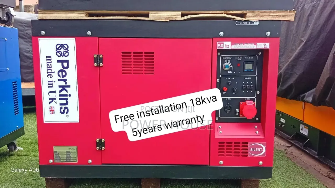 Perkins 18kva Diesel Generator – Fuel Efficient Durable 18kva