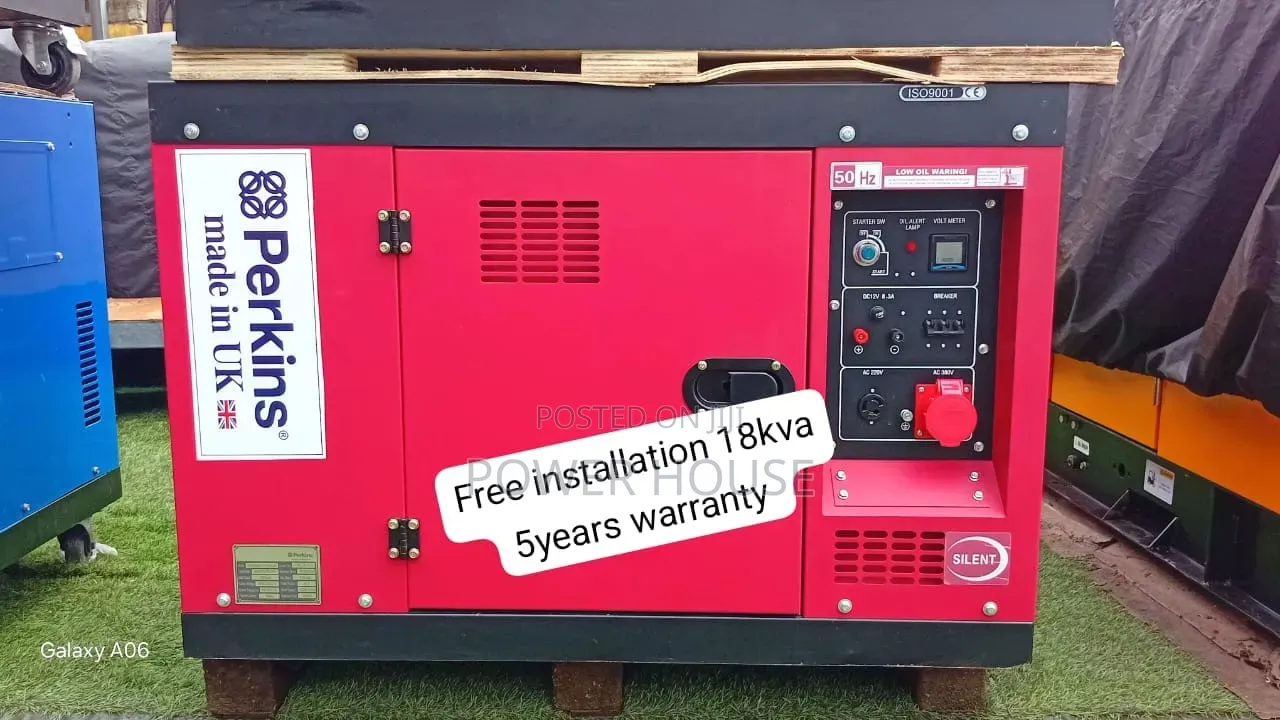 Perkins 18kva Diesel Generator – Fuel Efficient Durable 18kva