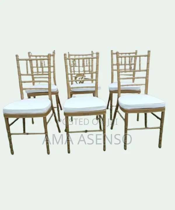 Gold Metal Chiavari Chair for Banquet and Party