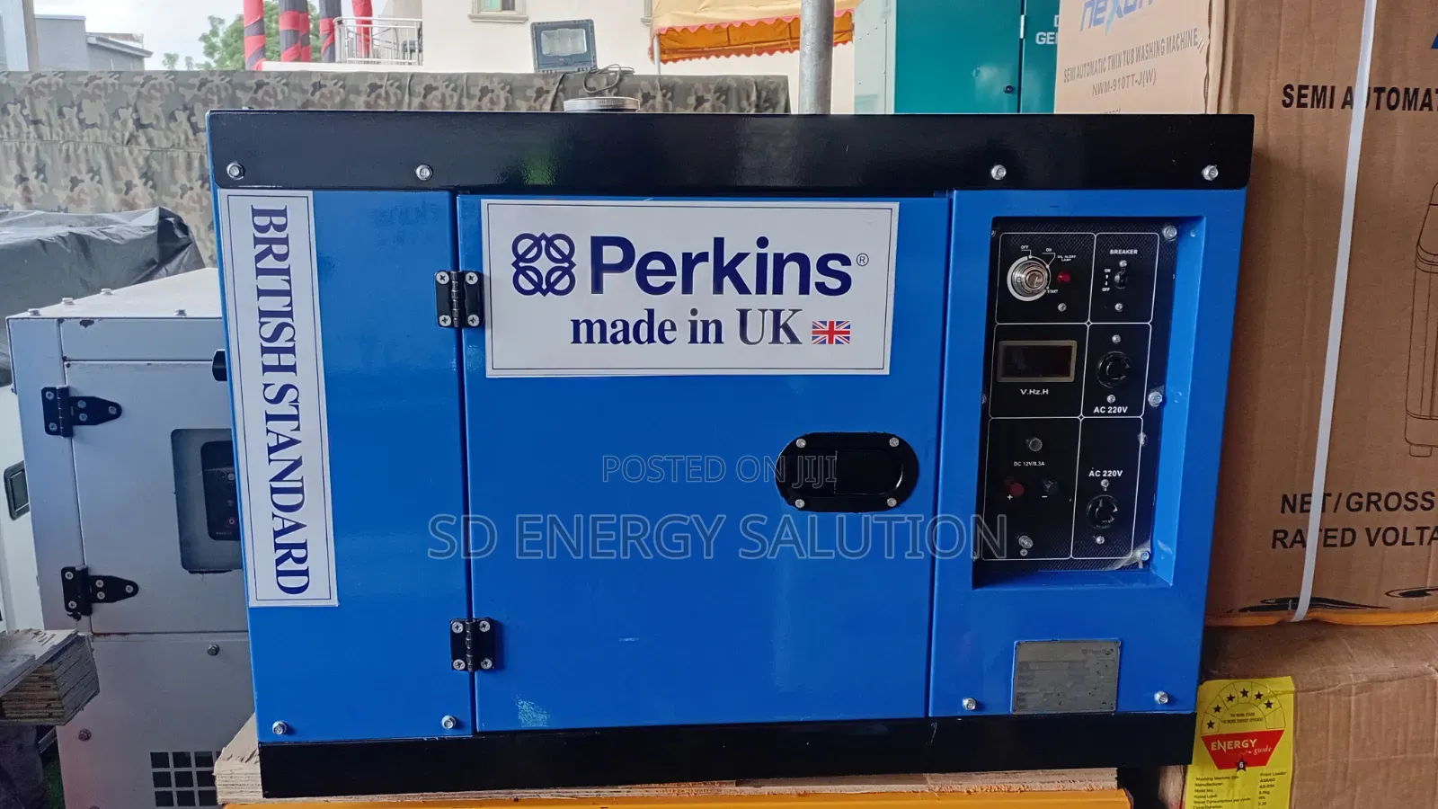 Perkins 15kva Generator – Heavy-Duty Diesel Power