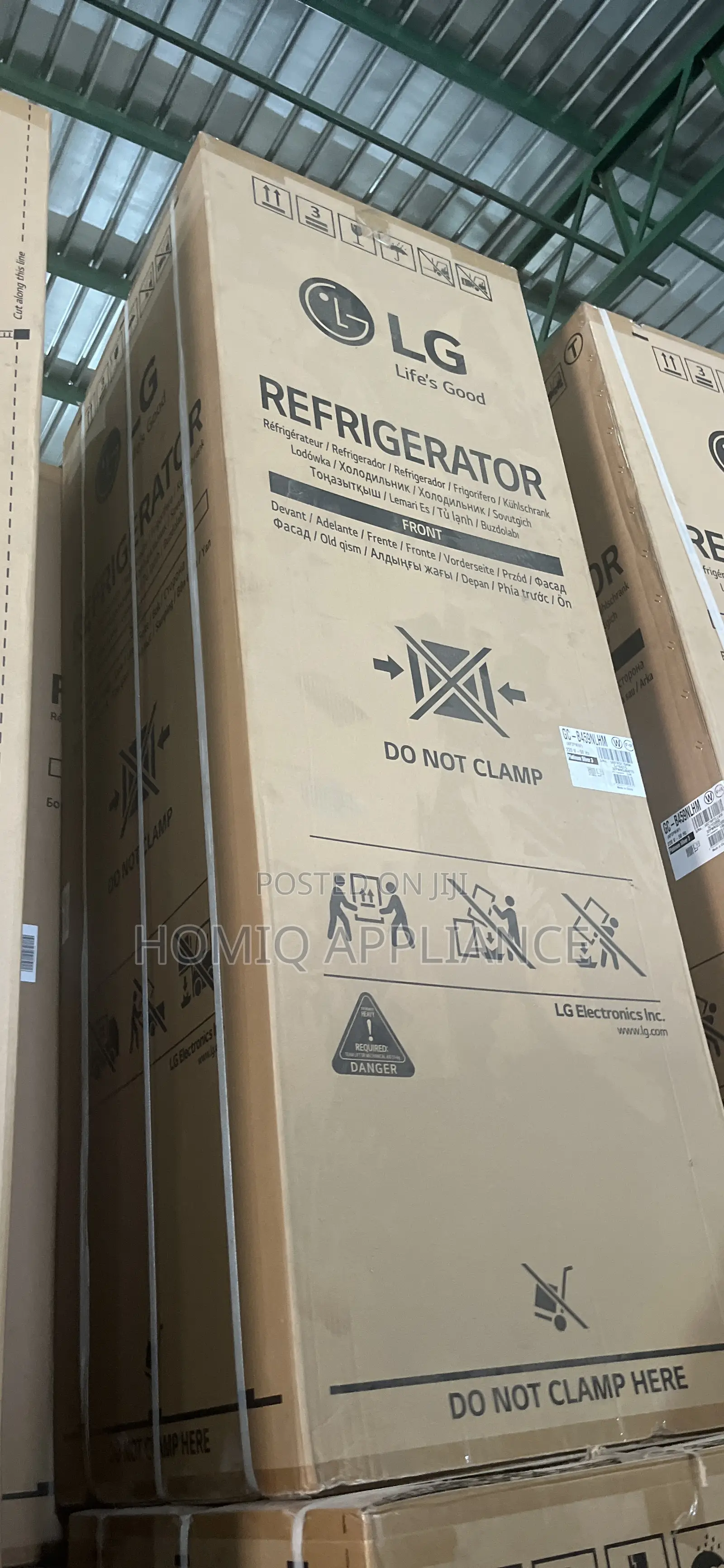Brand New Lg Gn-B392pxgb 395l Topfreezer Smart Inverter