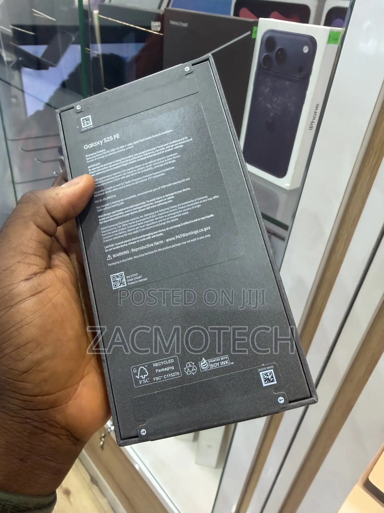 New Samsung Galaxy S25 FE 256 GB Blue