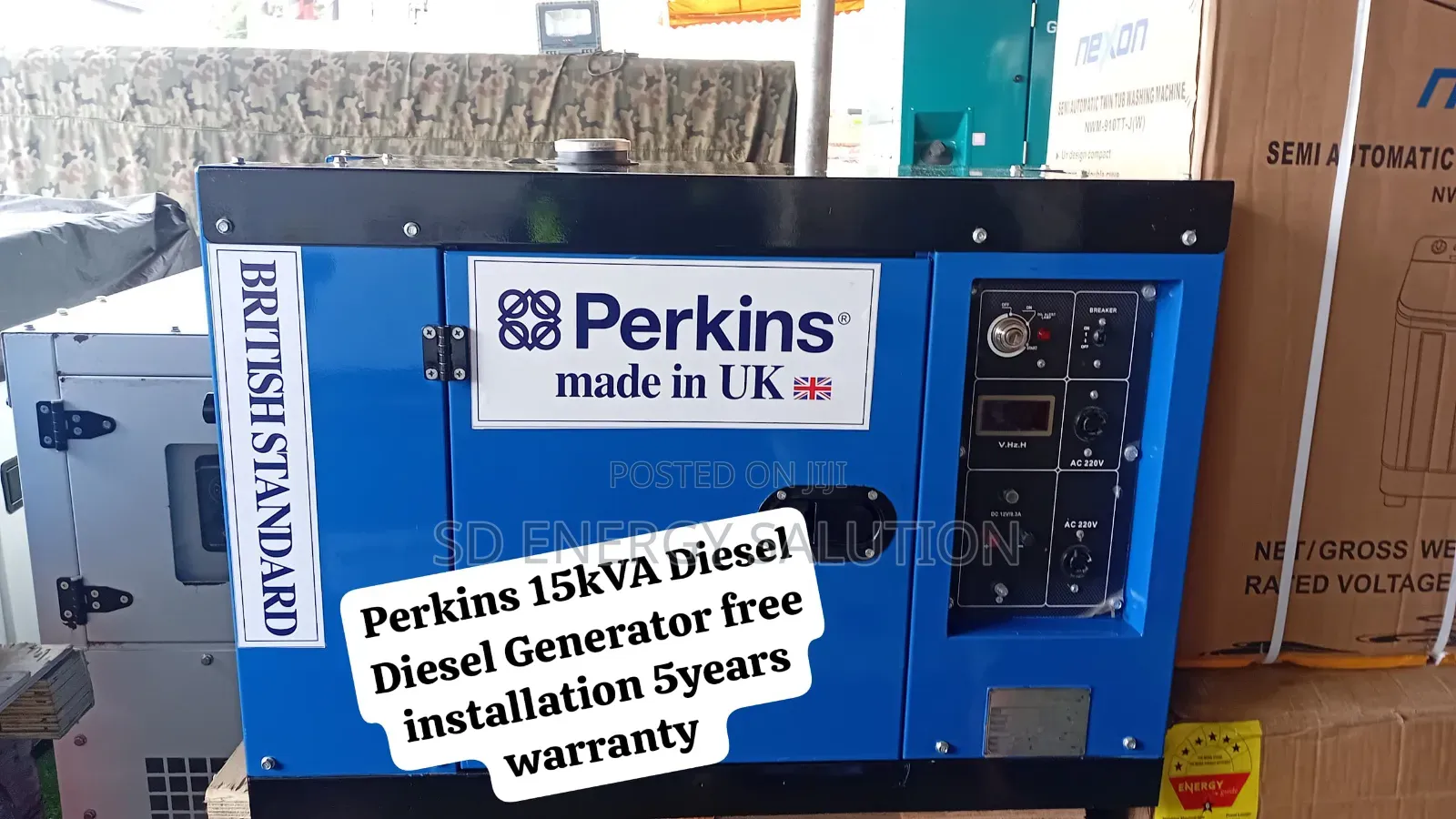Perkins 15kva Diesel Generator – Long-Lasting Engine