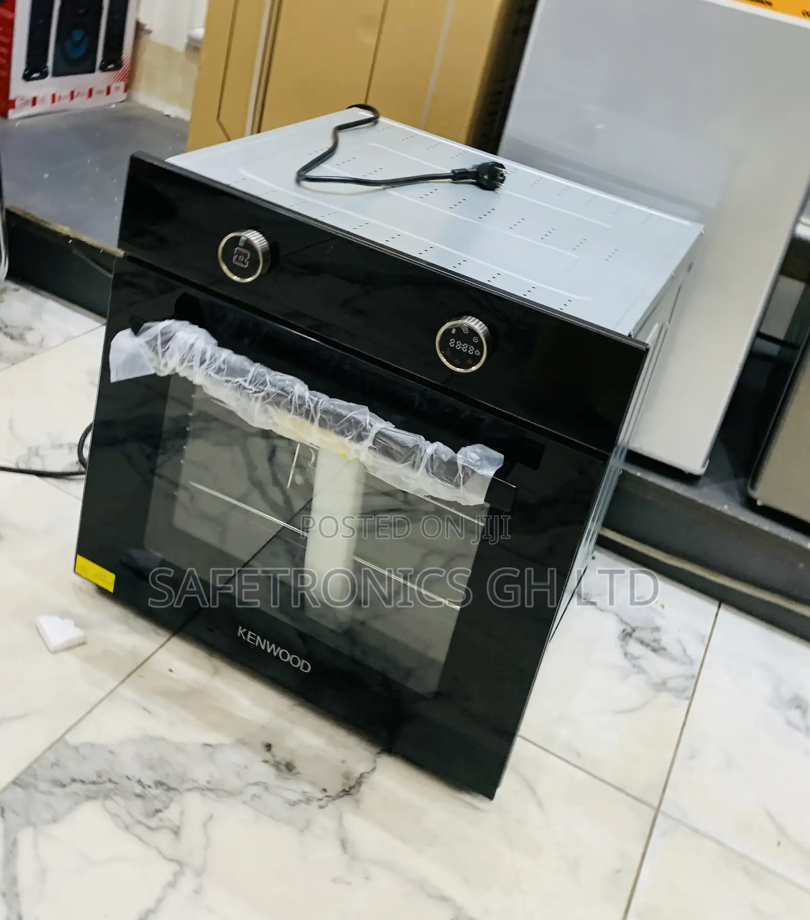 Get Zealous Black Sleek Kenwood Electric Oven