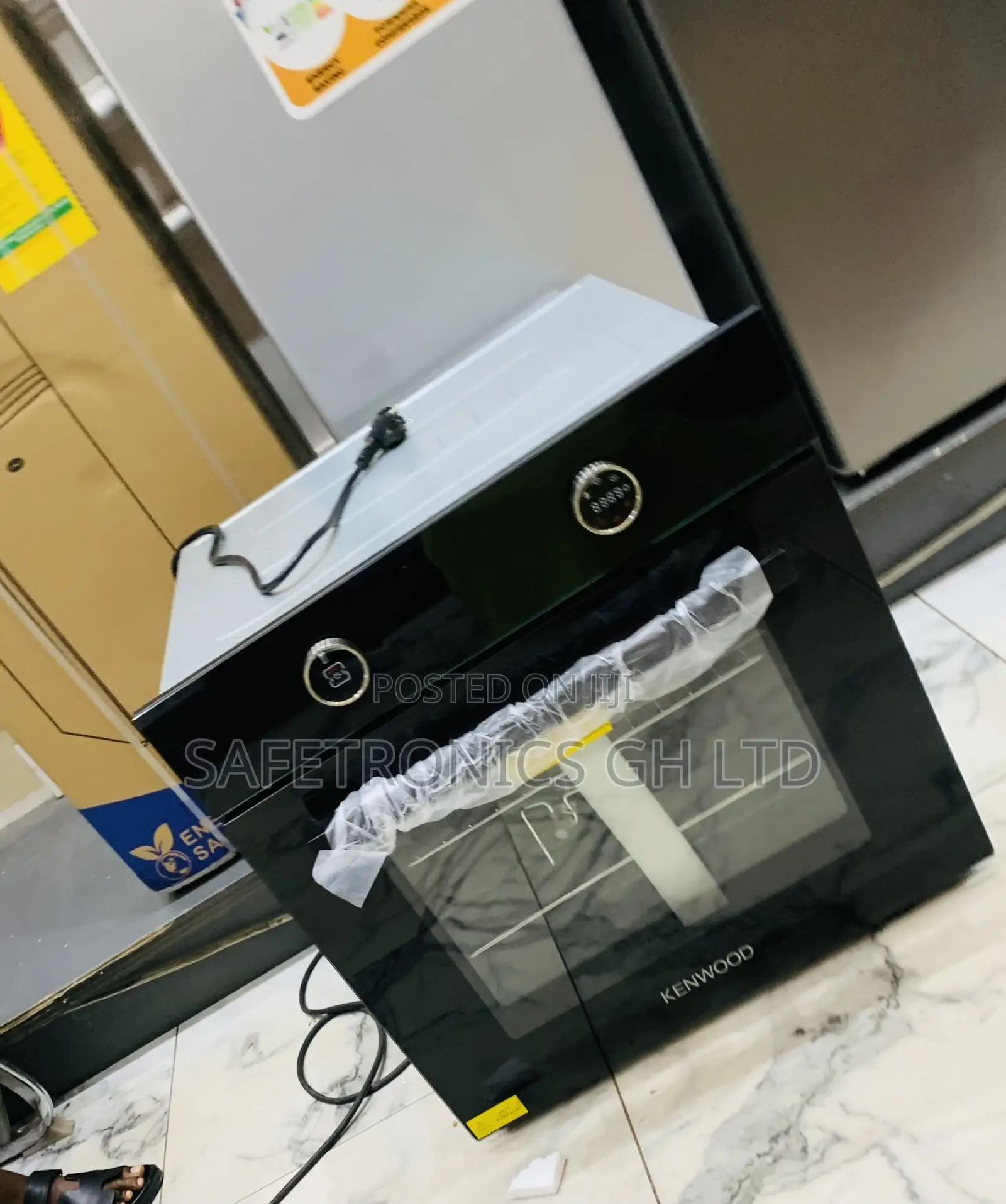 Valuable Fast Black Sleek Kenwood Electric Ovens