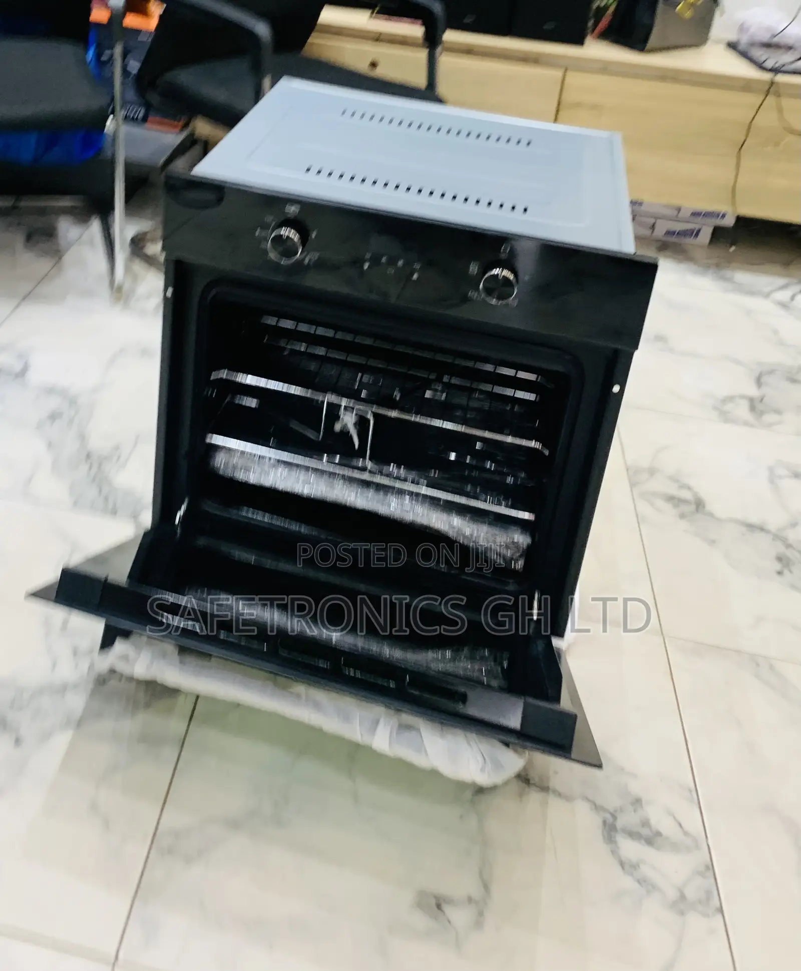 Try Massive Sleek Black Kenwood Electric and Gas Ovens