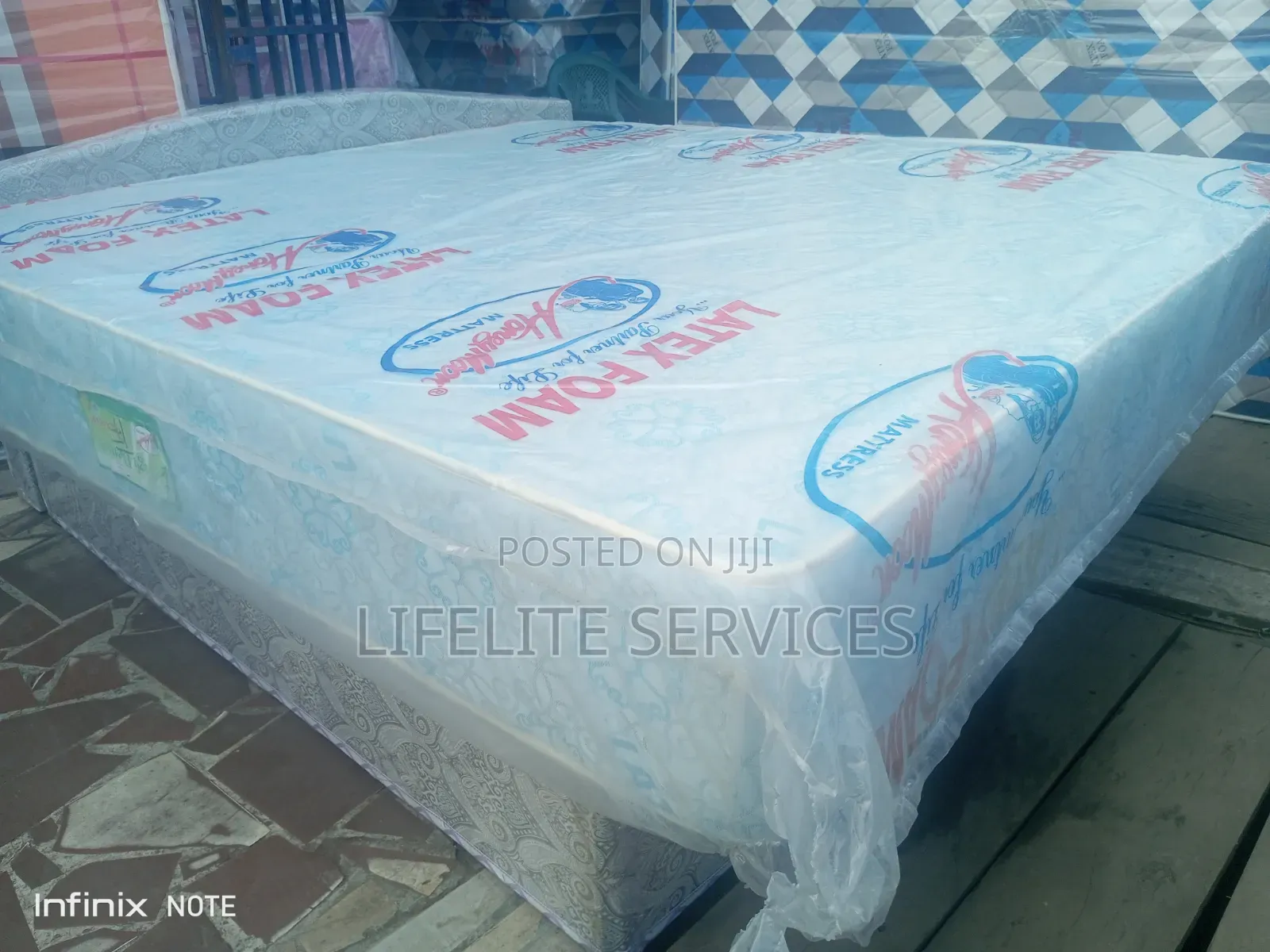 12" Mattress King Size/Latex Foam- Comfortably Quality