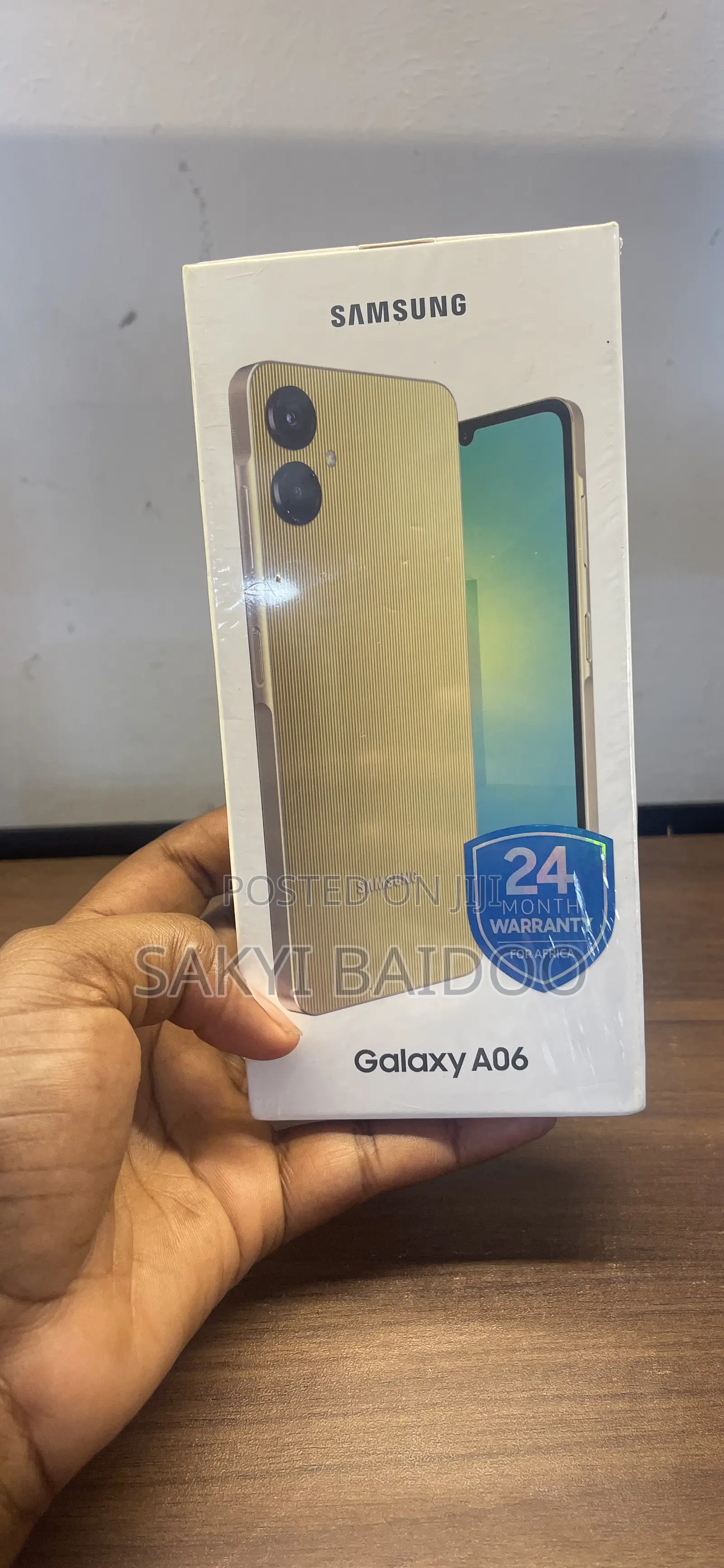 New Samsung Galaxy A06 128 GB Gold