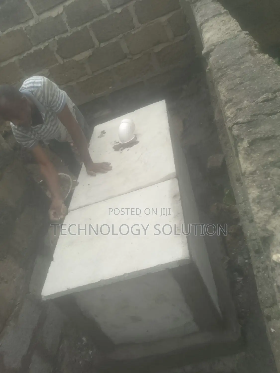 Bathroom Wc Toilet and Biodigester