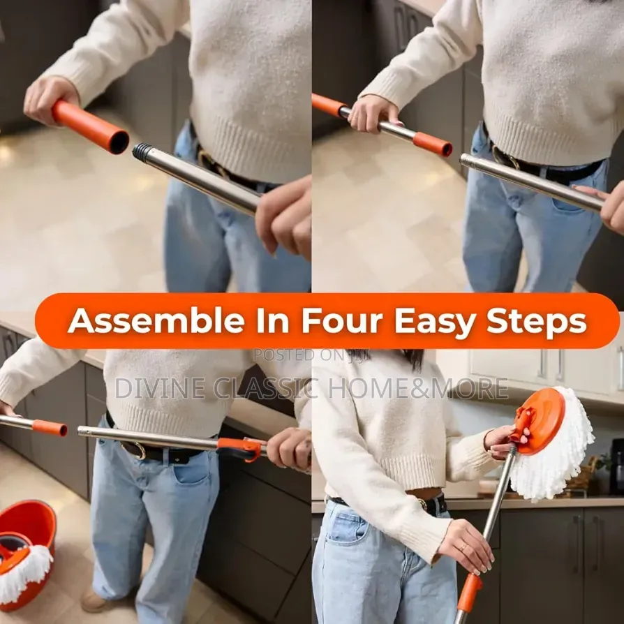 Macromax Faster Automatic Spin Mop 16lit