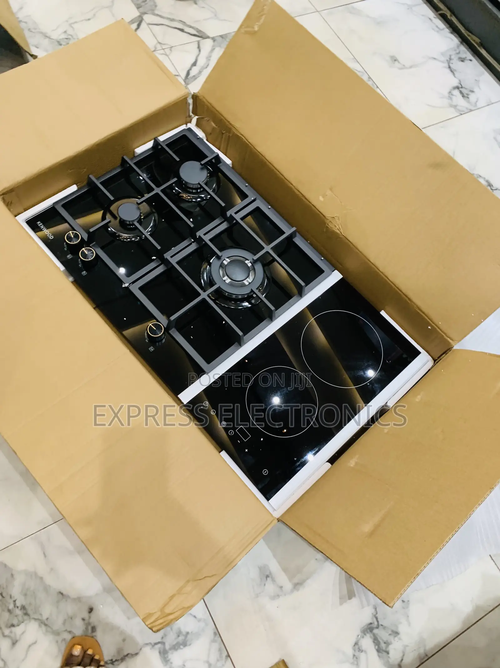 Ultra Modern Sleek Kenwood Gas Electric Cooker Built in 3-2