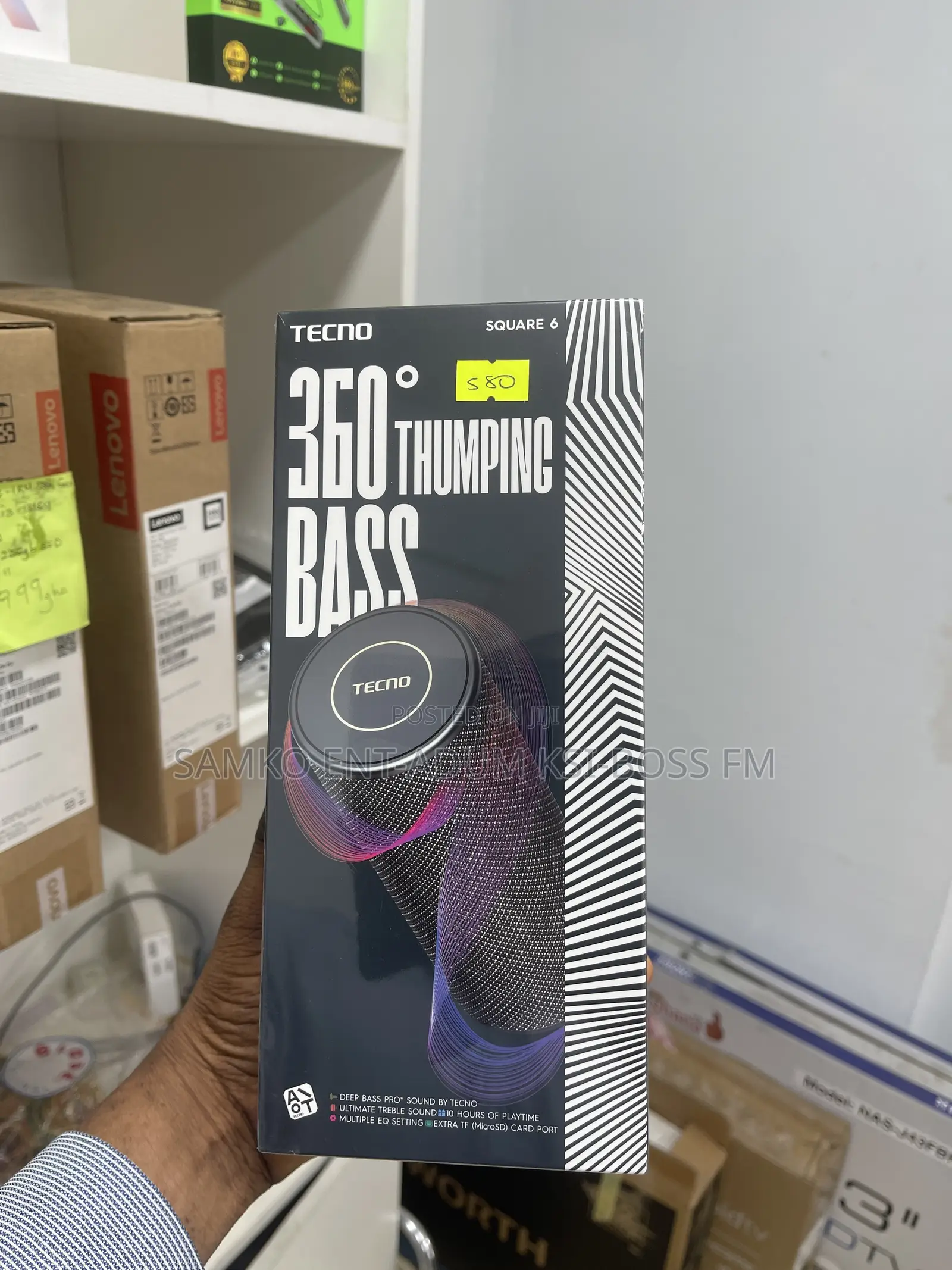 Tecno Square 6 360 Thumping Bass