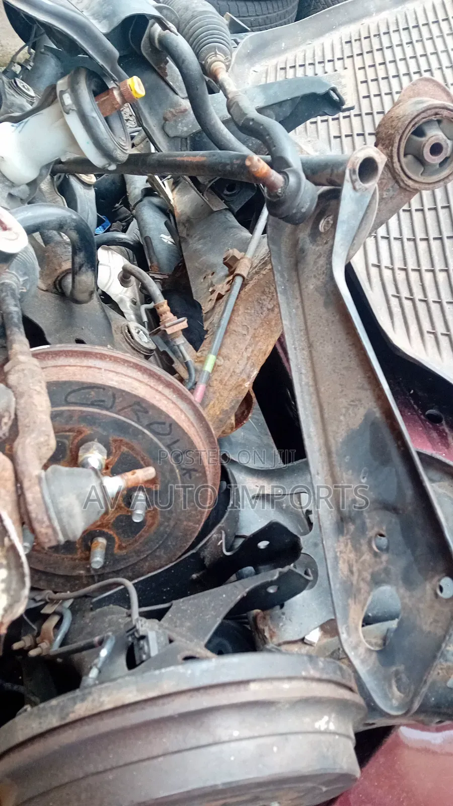 Yaris 08, Corolla 08 Back Beam (Drum)