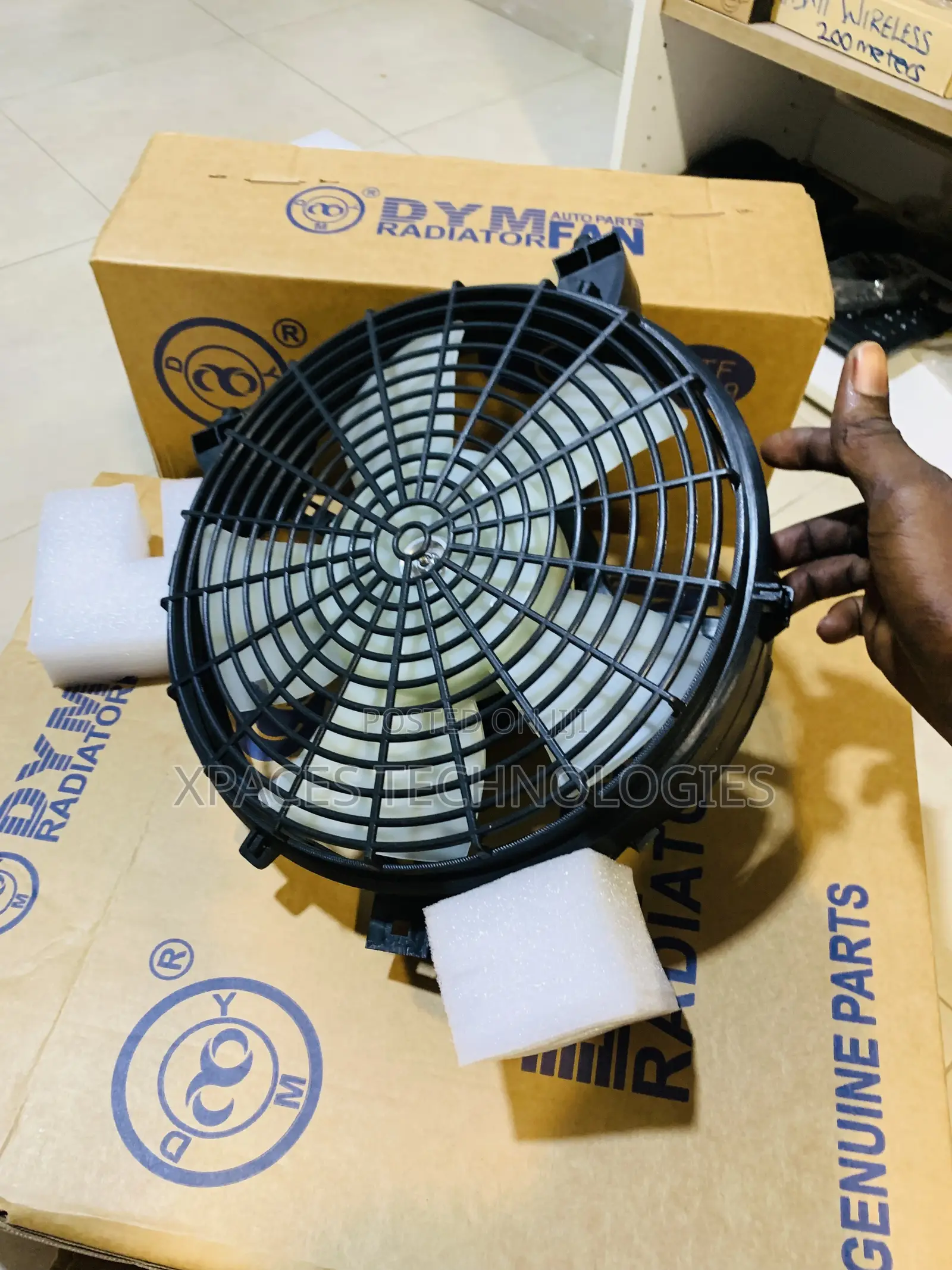 Mitsubishi L200 Dym Radiator Fan, Air Condition Condenser Fan Motor