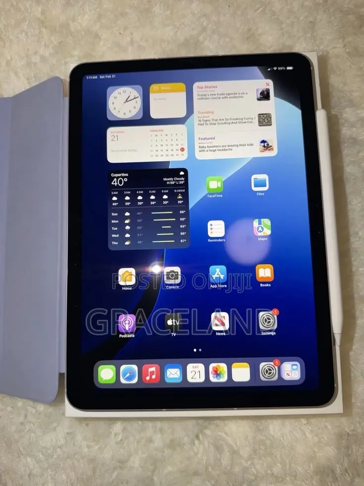 New Apple iPad Air 11 (2024) 128 GB Gray