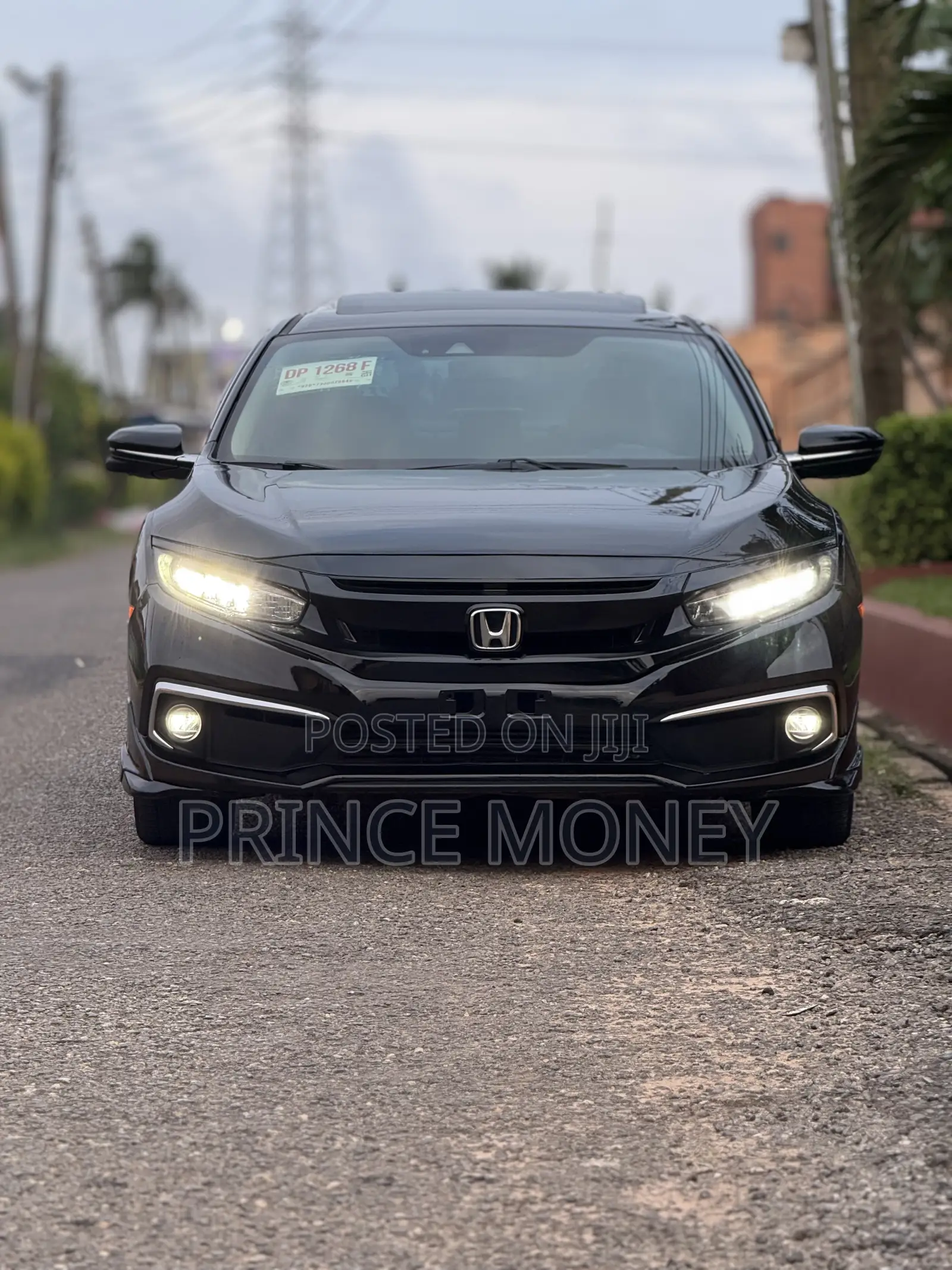 Honda Civic Touring Sedan 2020 Black