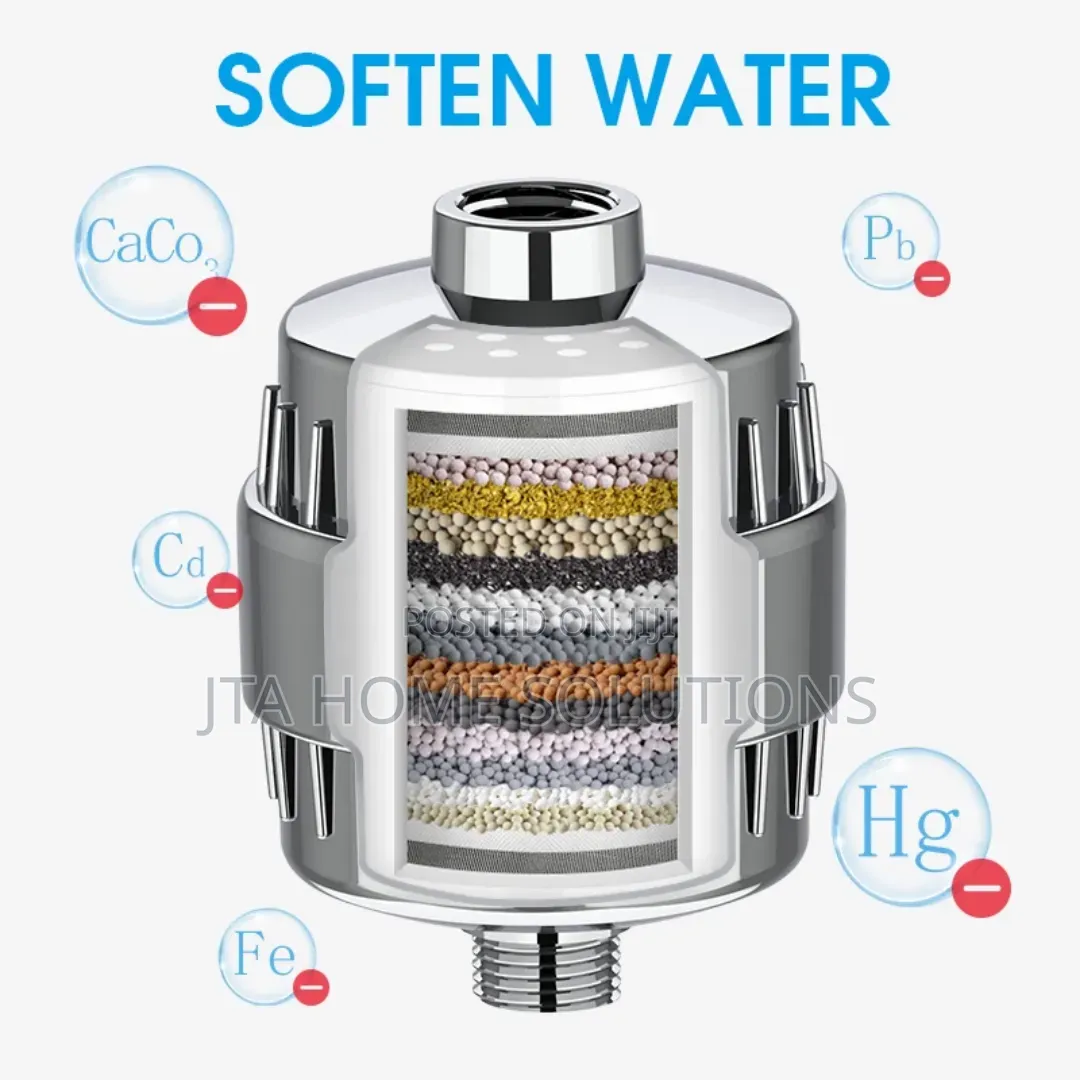 22-Stage Shower Water Filter for Hard Water
