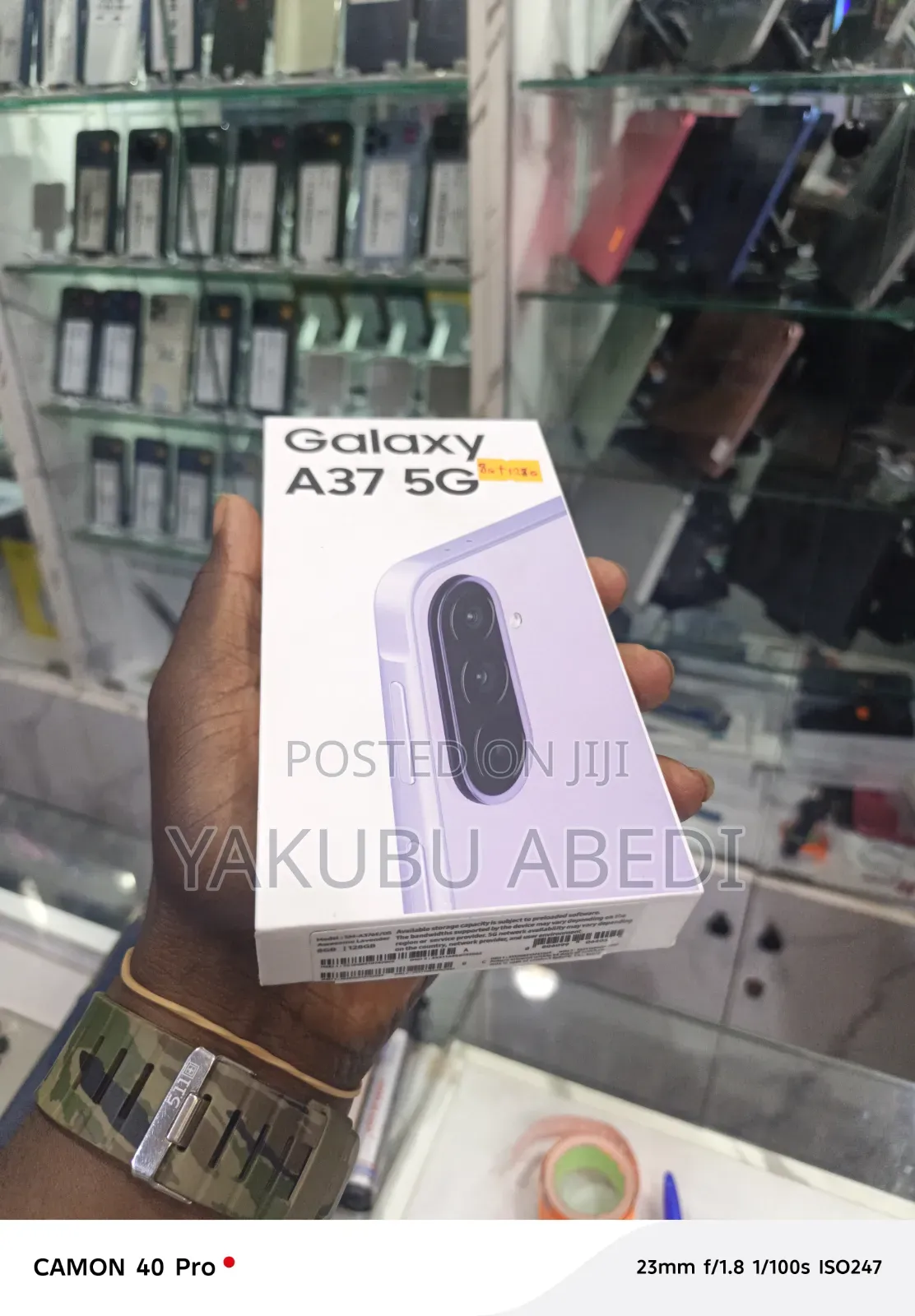 New Samsung Galaxy A37 256 GB Blue