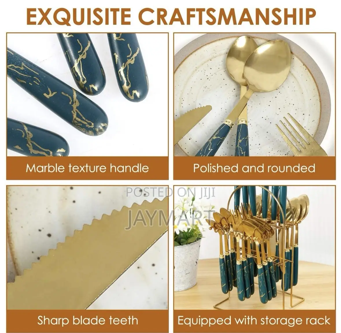 24pcs Cutlery Set