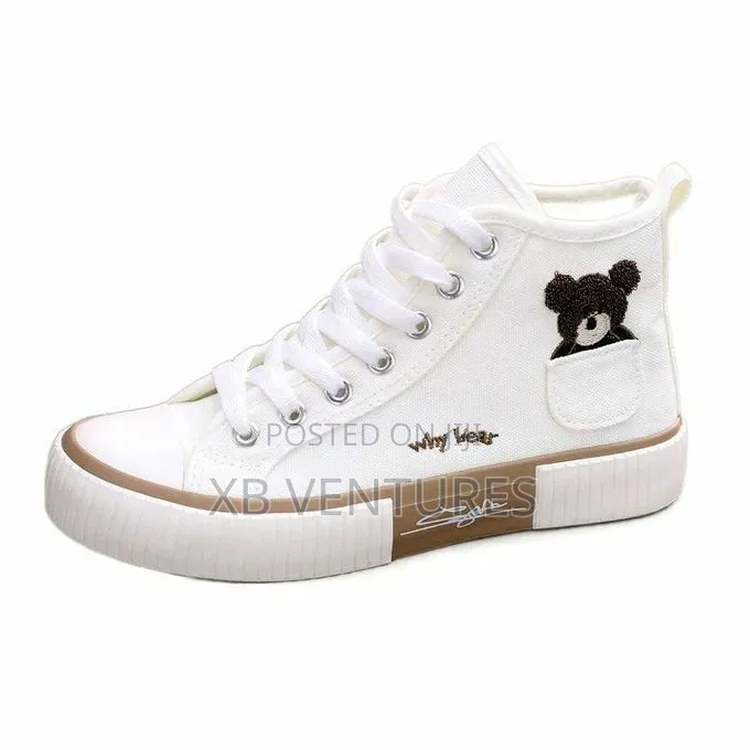 Higth Top Classic Canvas Boots Lace-Up Women's