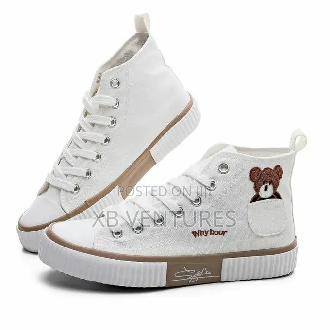 Higth Top Classic Canvas Boots Lace-Up Women's