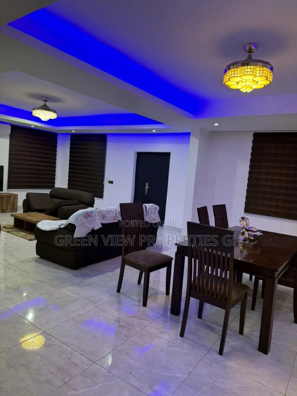 Furnished 5bdrm Duplex in East Legon for rent
