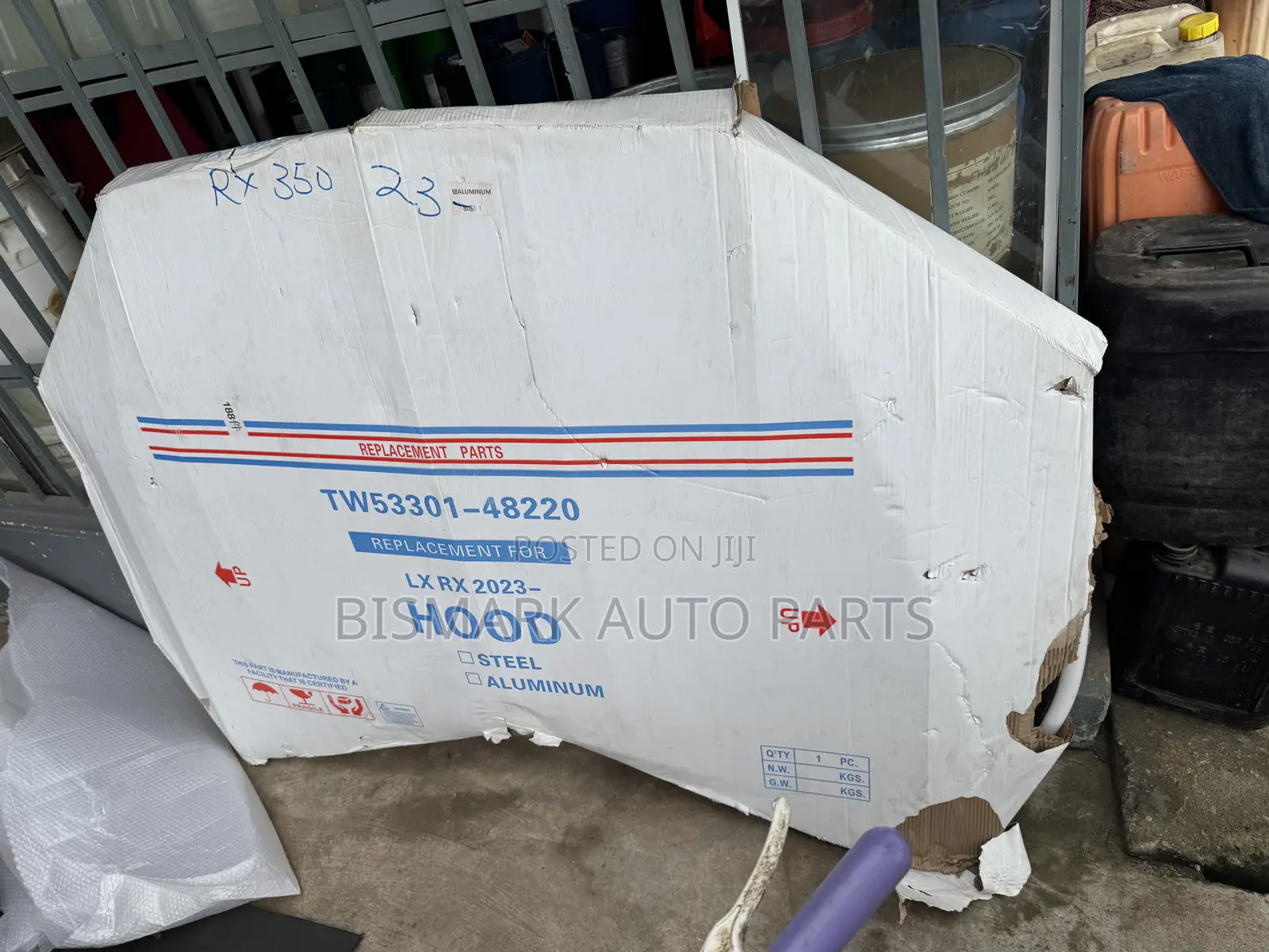 Lexus Rx350 2023 2024 2025 2026 Bonnet Hood