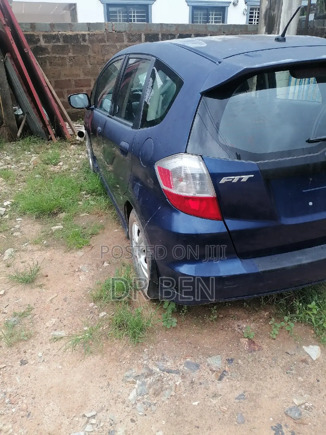 Honda Fit Automatic 2012 Blue