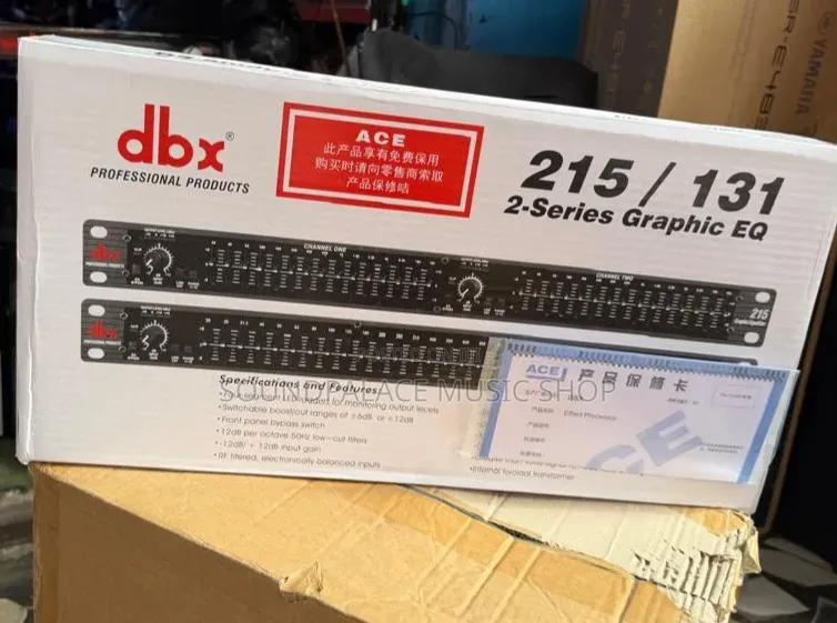 DBX 215 Graphic Equalizer (15-Band Audio Signal Processor)