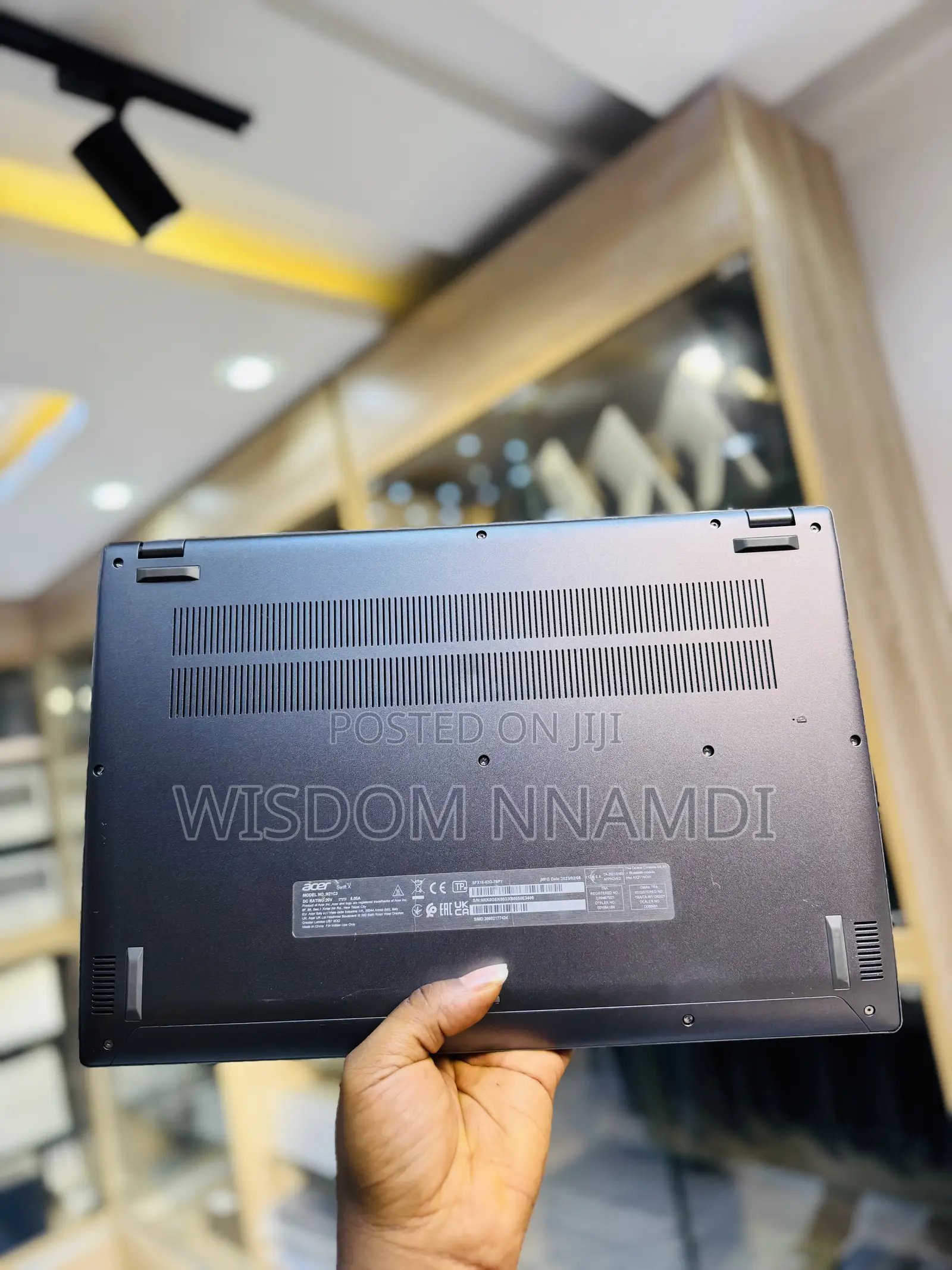 Laptop Acer Swift X 16GB Intel Core i7 SSD 1T