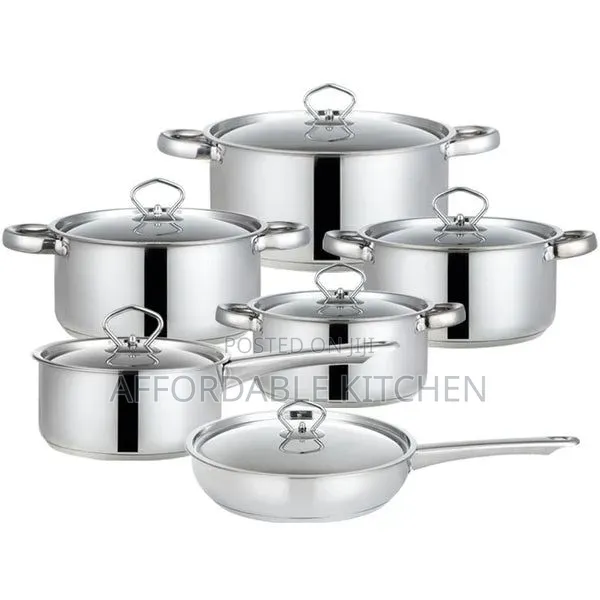 12 Pieces Stainless Steel Set