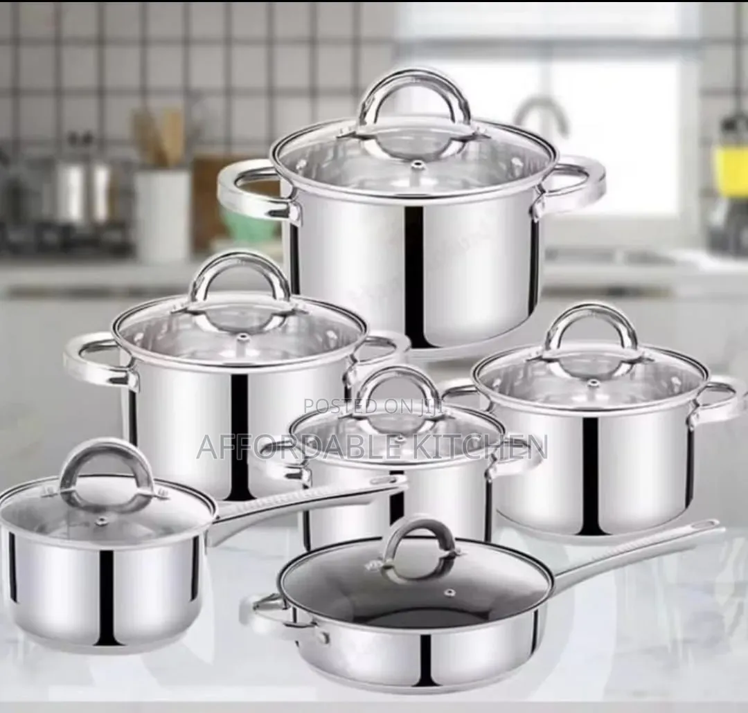 12 Pieces Stainless Steel Set